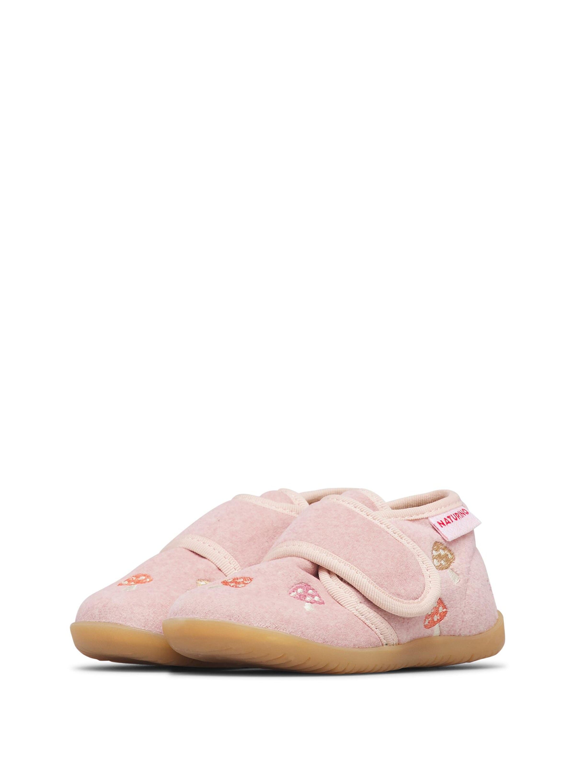 NATURINO Huisschoenen 'EDUNS' in Roze