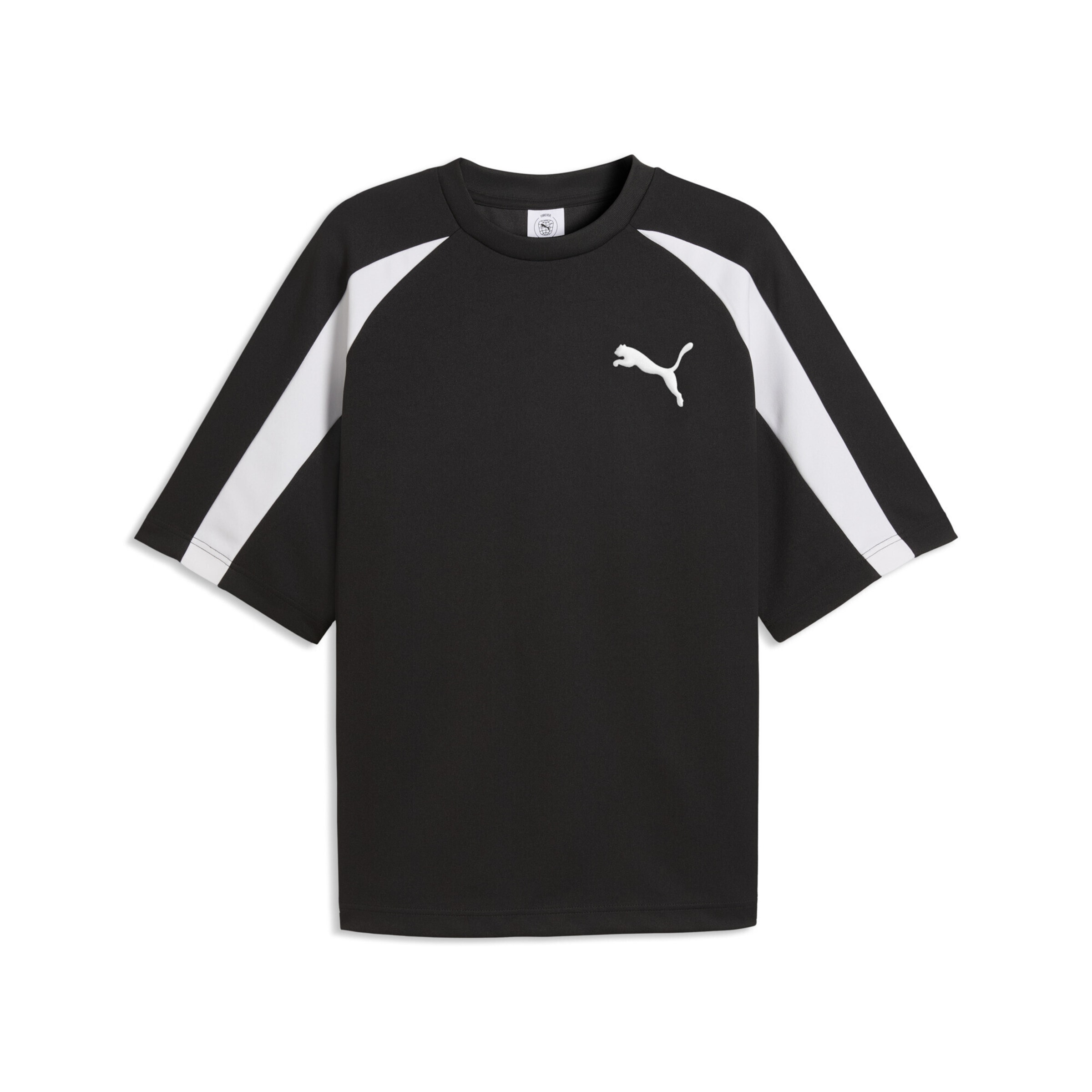 PUMA Functioneel shirt 'T7 Big Cat' in Zwart: voorkant