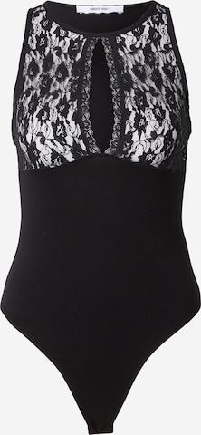 ABOUT YOUBodi majica 'Cornelia' - crna boja: prednji dio