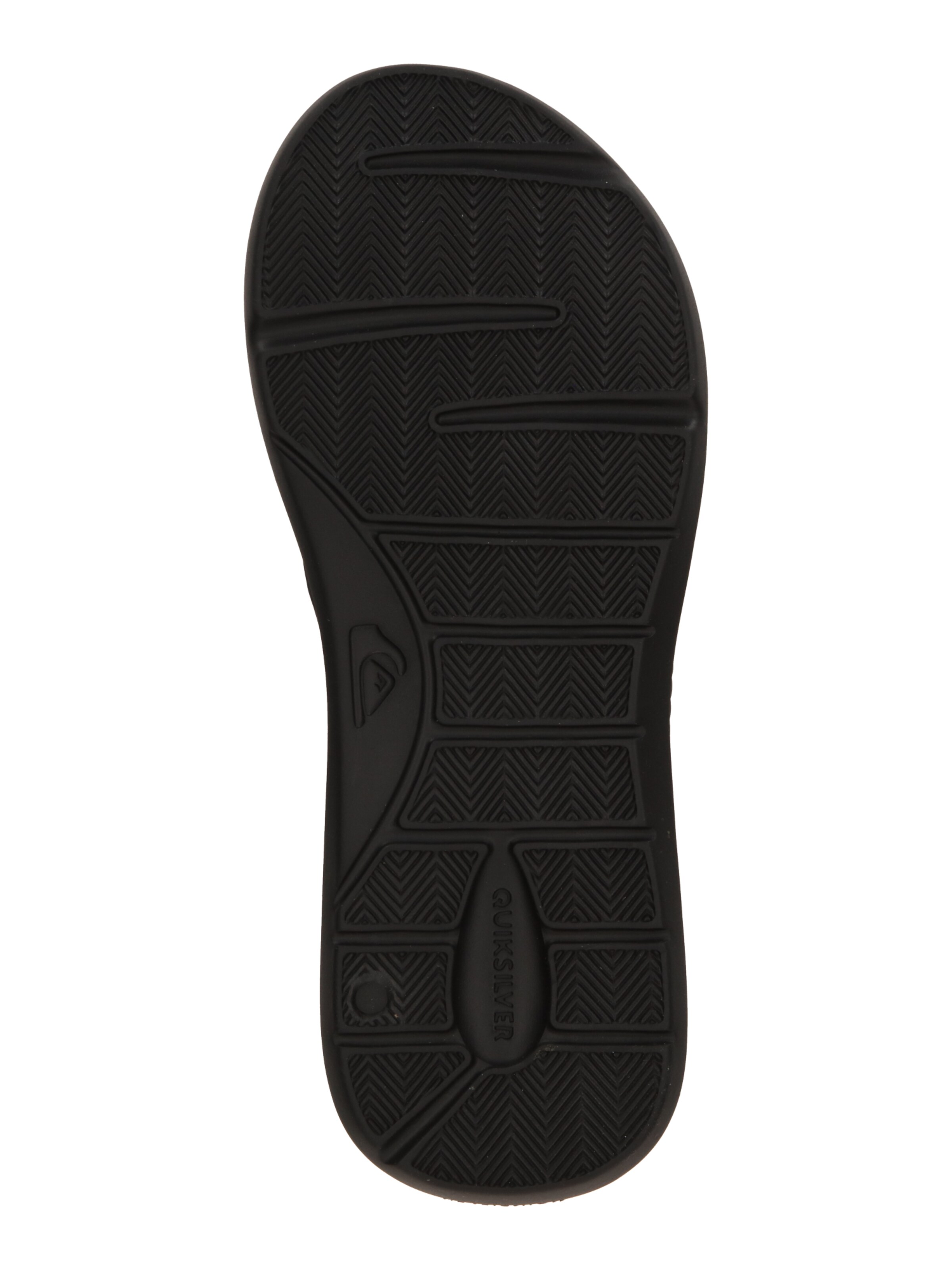 QUIKSILVER Teenslippers 'Salvage' in Zwart