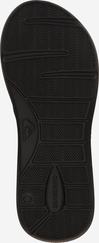 QUIKSILVER T-Bar Sandals 'SALVAGE' in Black