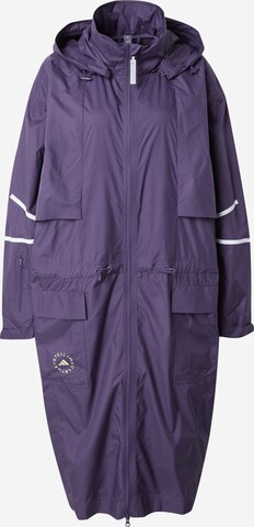 ADIDAS BY STELLA MCCARTNEY - Sobretudo outdoor em roxo: frente