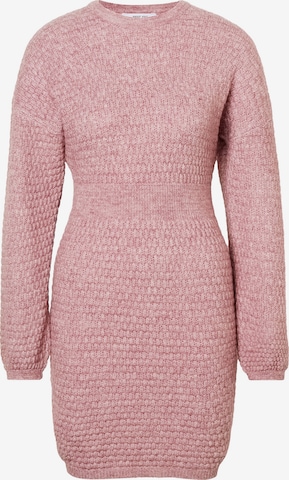 ABOUT YOU Stickad klänning 'Irene' i rosa: framsida
