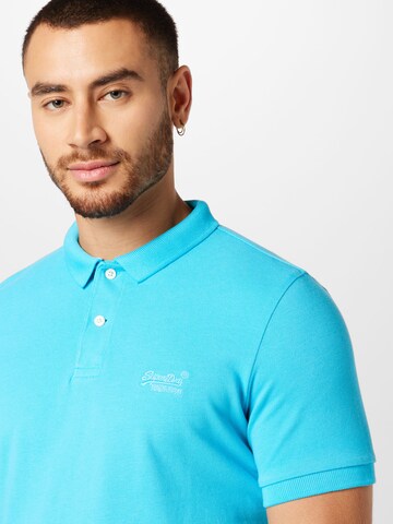 Superdry Shirt in Blauw