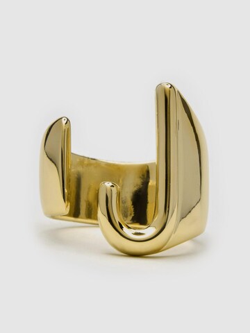 Anello 'Alphabet J' di Luxenter in oro: frontale