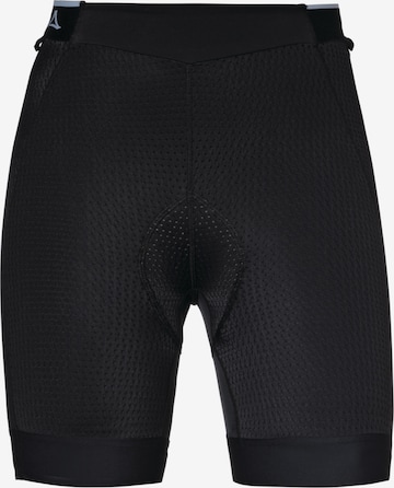 Schöffel Skinny Workout Pants in Black: front