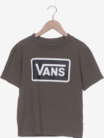 VANS Top & Shirt in XS in Green: front