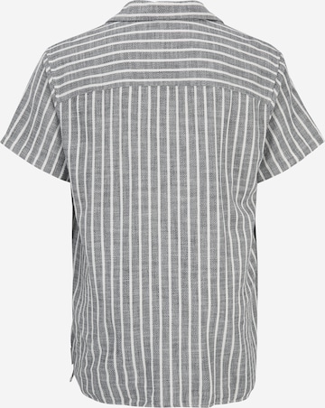 Jack & Jones Plus Regular fit Button Up Shirt 'CABANA' in Grey