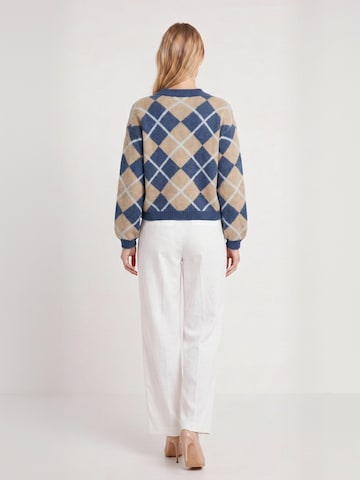 Cardigan ' Pen ' Opal Studio en bleu