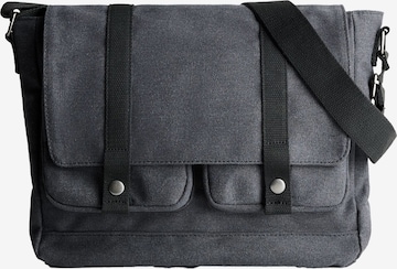 Bershka Lähettilaukku värissä musta: etupuoli