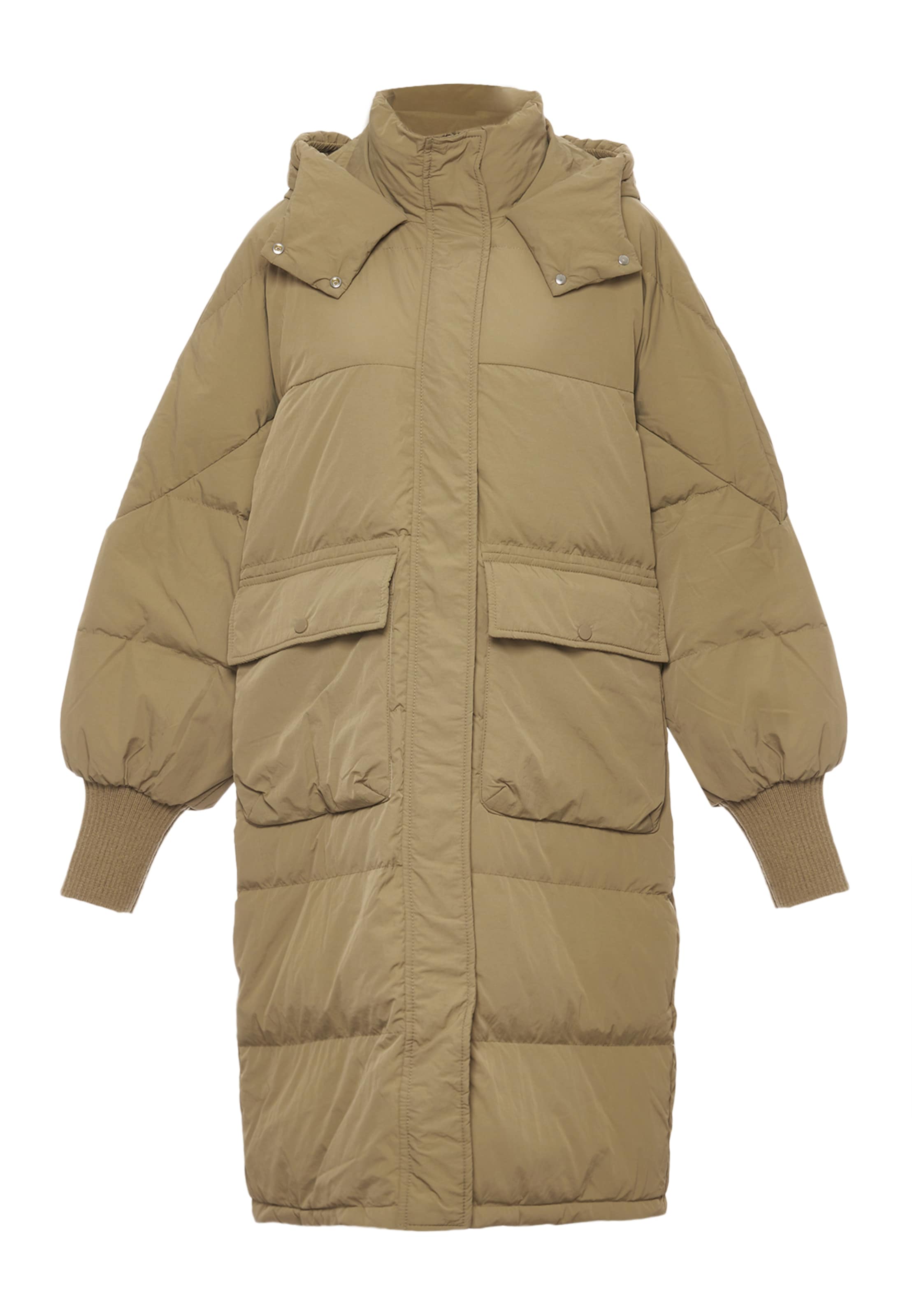 MYMO Talvemantel, värv roheline