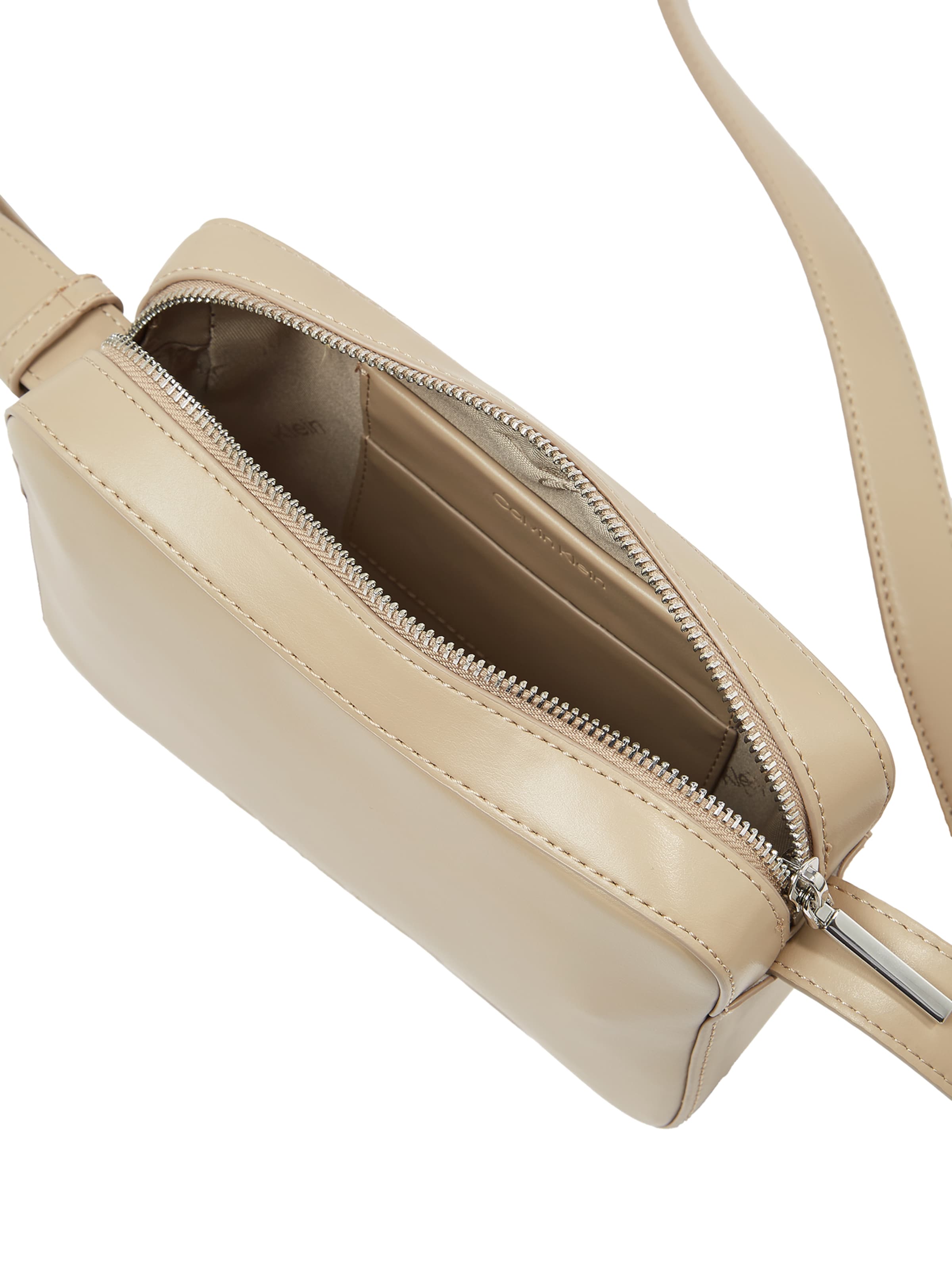 Calvin Klein - Mala de ombro em bege