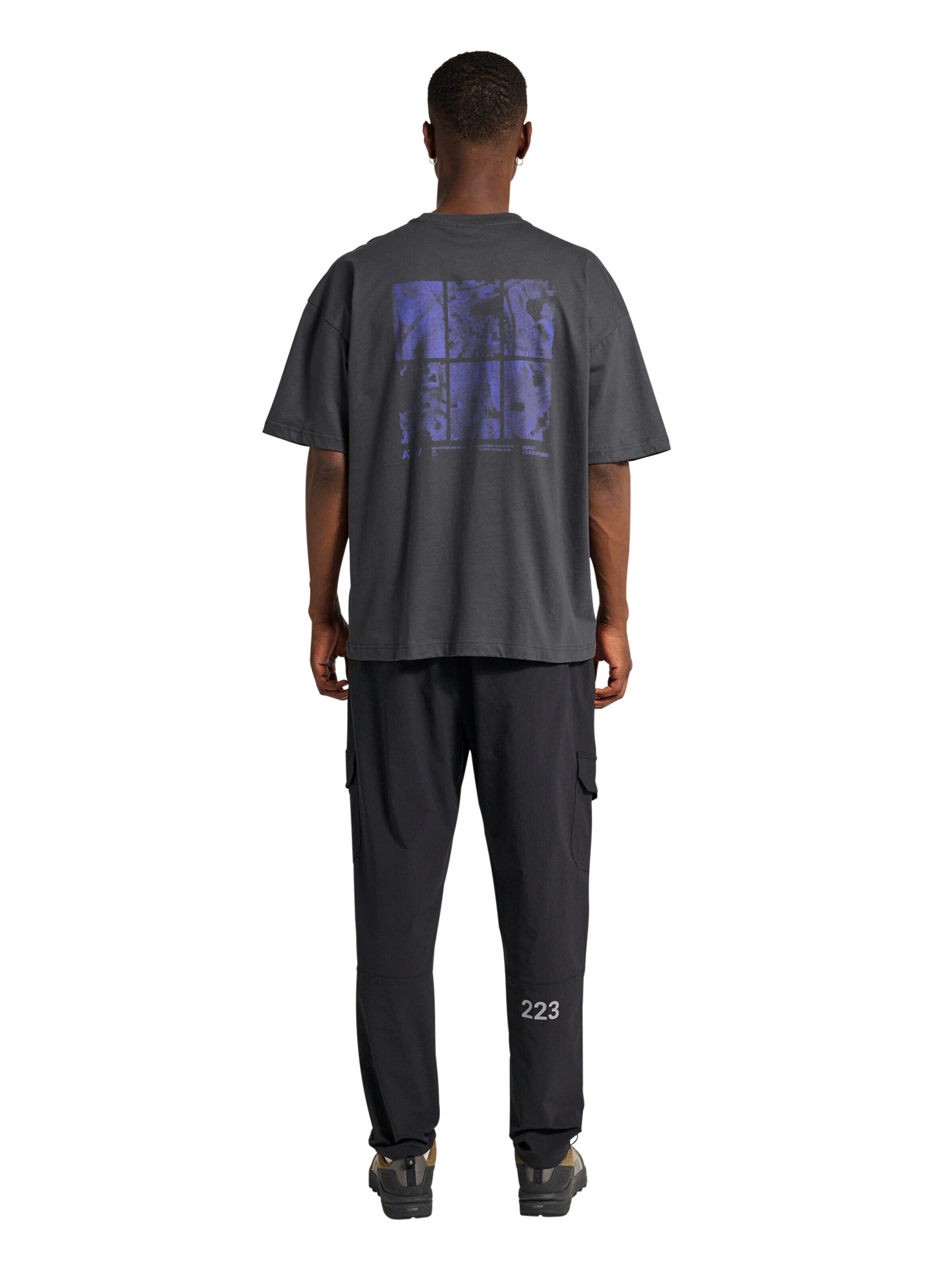 HALO Shirt in Grey: front