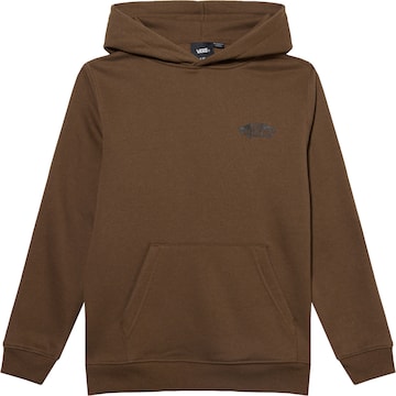 VANS Sweatshirt in Bruin: voorkant