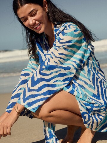 Next Beach dress in Blue