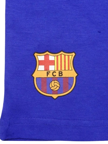 Pyjama 'Short Pajamas Single Jersey FC Barcelona' Cerdá en blanc