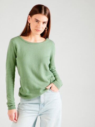 VERO MODA Trui 'Care' in Groen: voorkant