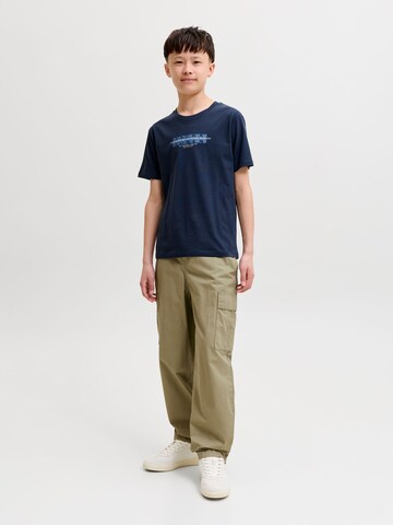 Jack & Jones Junior Regular Trousers 'JPStevan Crisp' in Green