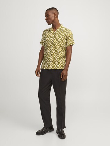 Regular fit Cămașă 'Lincoln' de la JACK & JONES pe verde