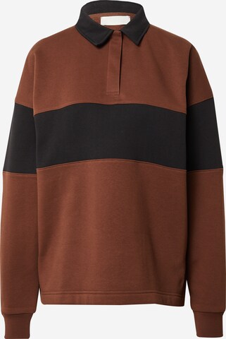 LeGer by Lena Gercke Sweatshirt 'Frieda' in Braun: predná strana