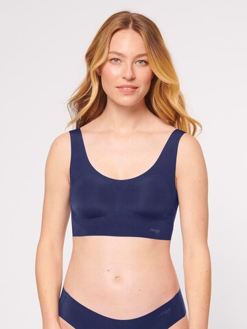 SLOGGI - Bustier Sujetador ' ZERO Feel Top ' en azul