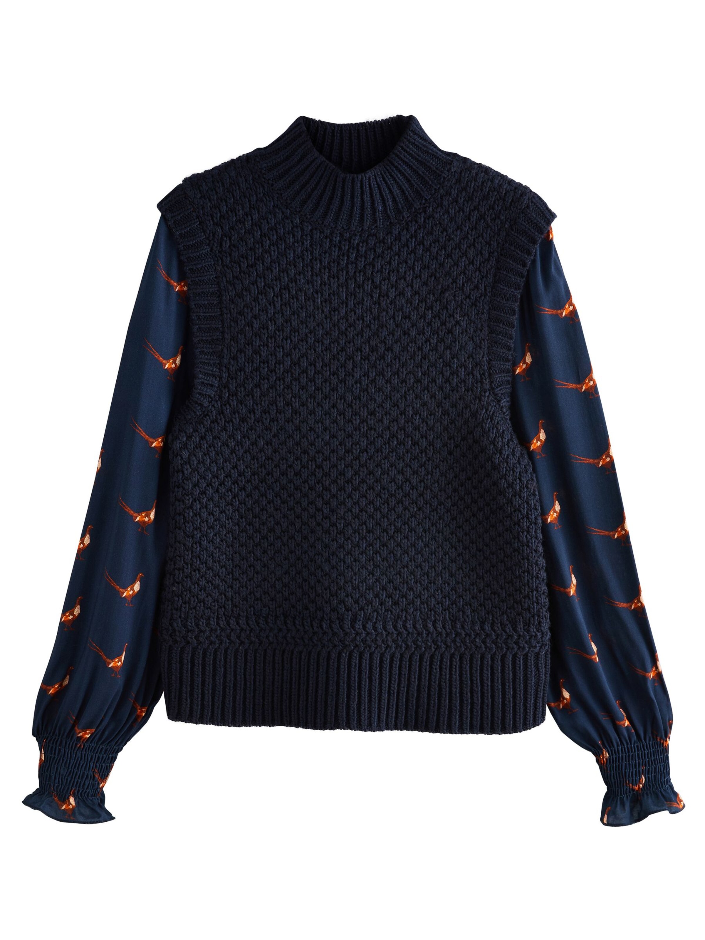 mėlyna Next Megztinis: priekis