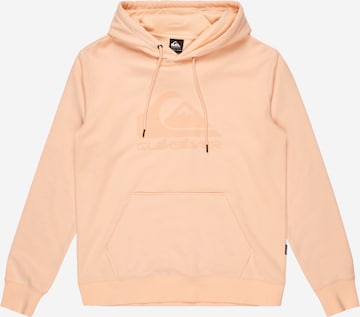 Sweat de sport QUIKSILVER en orange : devant