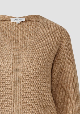 s.Oliver Pullover in Braun
