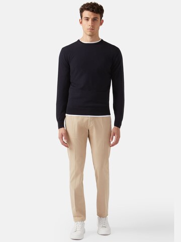 Regular Pantalon à plis Boggi Milano en beige