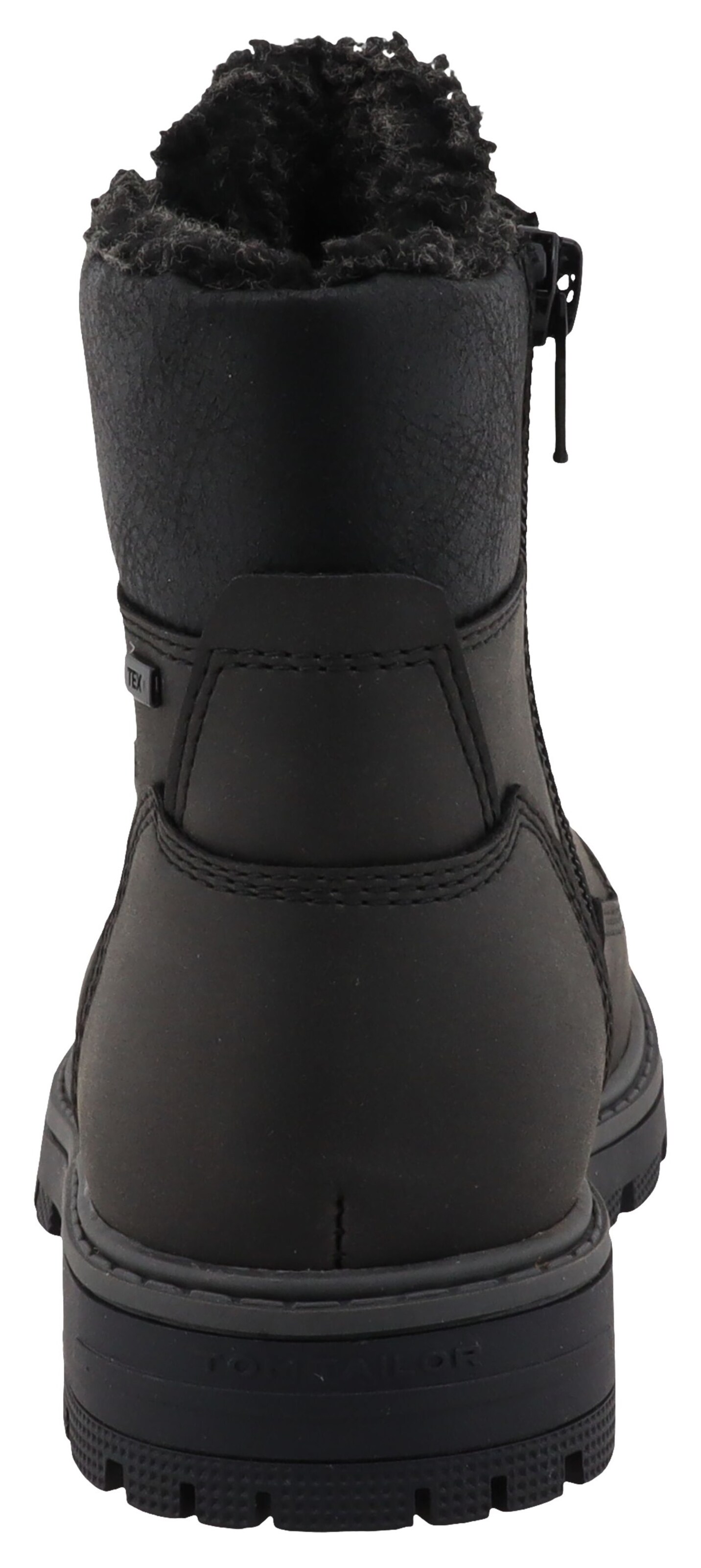TOM TAILOR Boots in Black