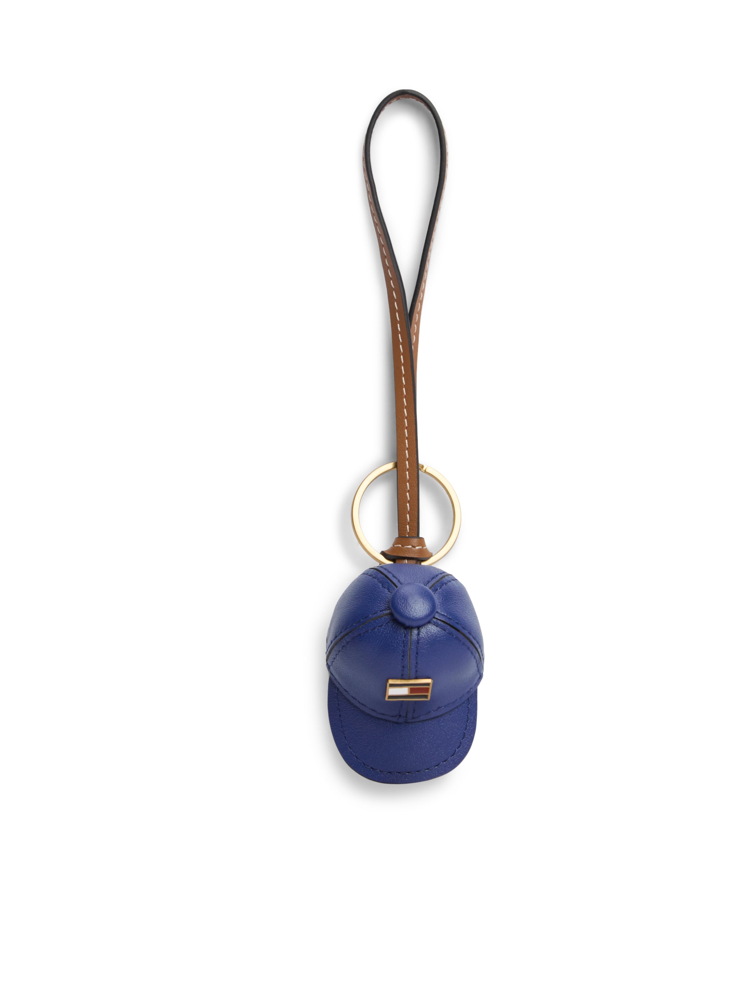 TOMMY HILFIGER Kulcstartók 'BASEBALL CAP' - kék: elől