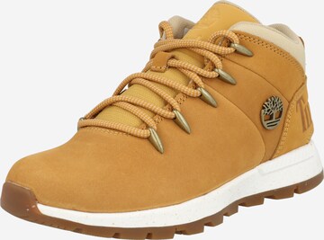 TIMBERLAND Lace-up boot 'Sprint Trekker' in Brown: front