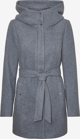 VERO MODA Between-Seasons Coat in Grey: front