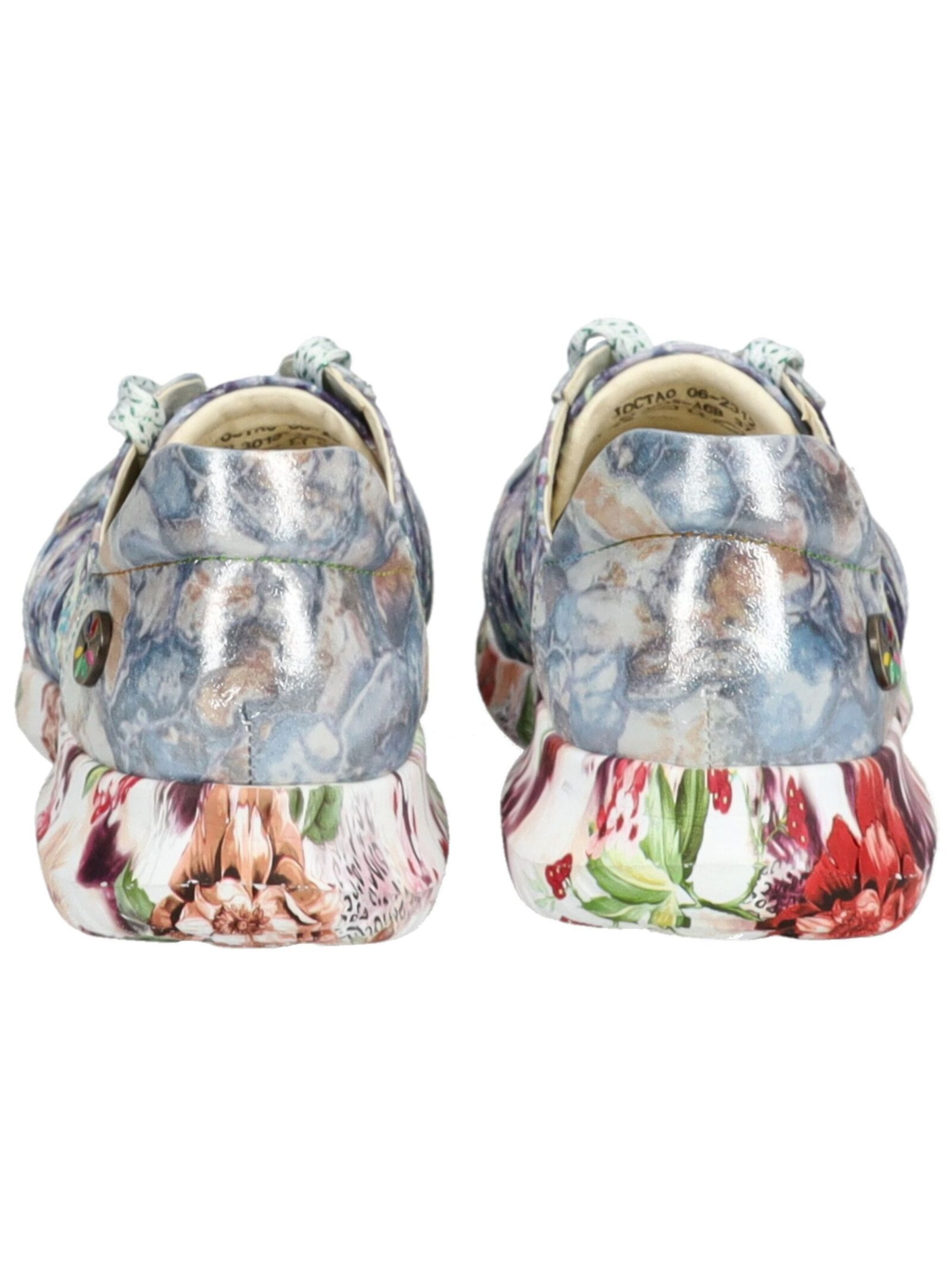 Baskets basses Laura Vita en argent