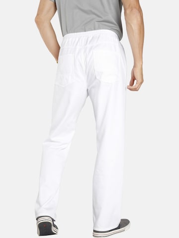 Loosefit Pantalon ' Daan ' Jan Vanderstorm en blanc