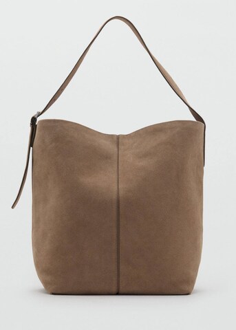 MANGO Shopper 'Carnaby' in Beige