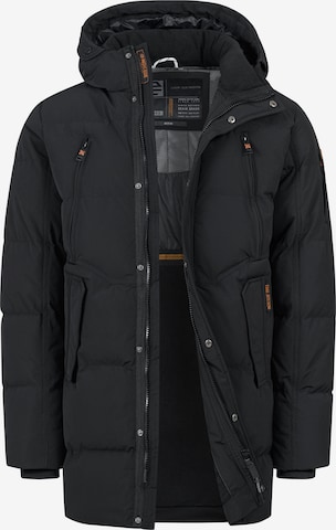 Manteau d’hiver 'INBoulton' INDICODE JEANS en noir : devant