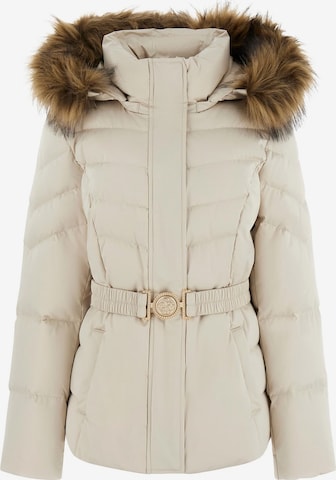 GUESS Winterjacke in Beige: Vorderseite