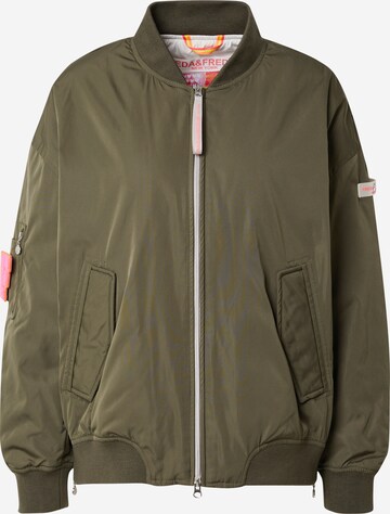 Frieda & Freddies NY Between-Season Jacket 'Nuri' in Green: front