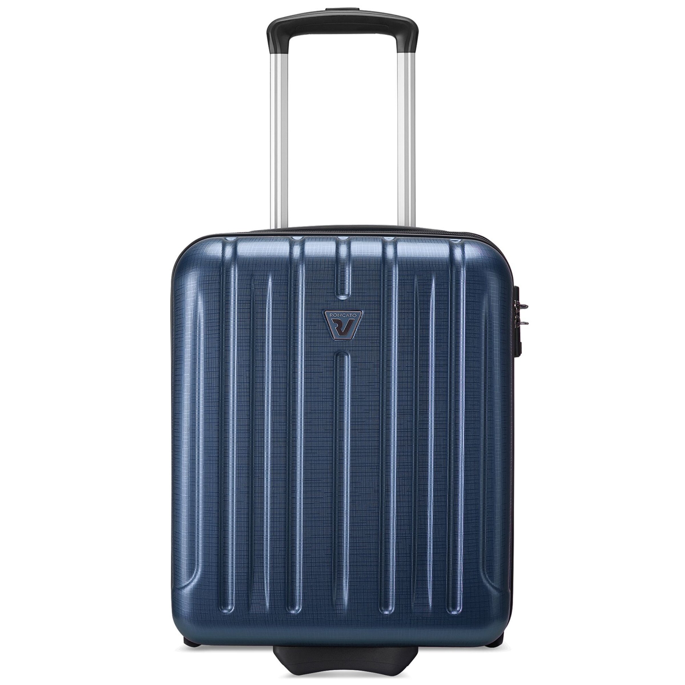 Roncato Trolley 'Kinetic 2.0' in Blau: Vorderseite