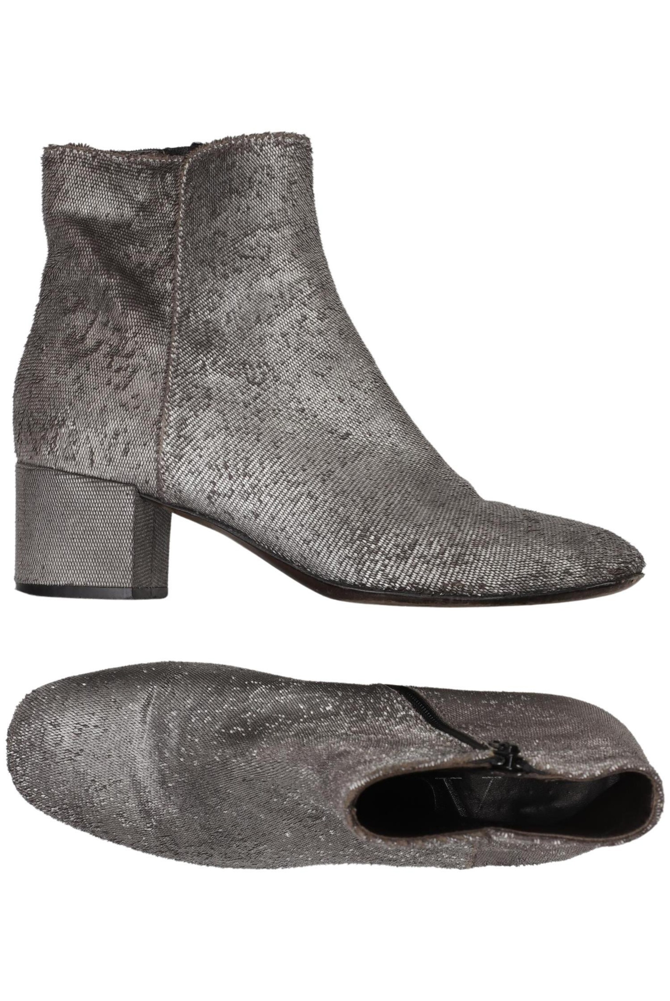 AGL Attilio Giusti Leombruni Dress Boots in 37 in Silver: front