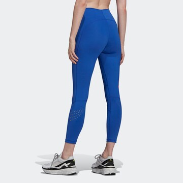 ADIDAS BY STELLA MCCARTNEY Skinny Športne hlače | modra barva