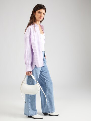 Gang Wide Leg Jeans '94SILVIA' in Blau