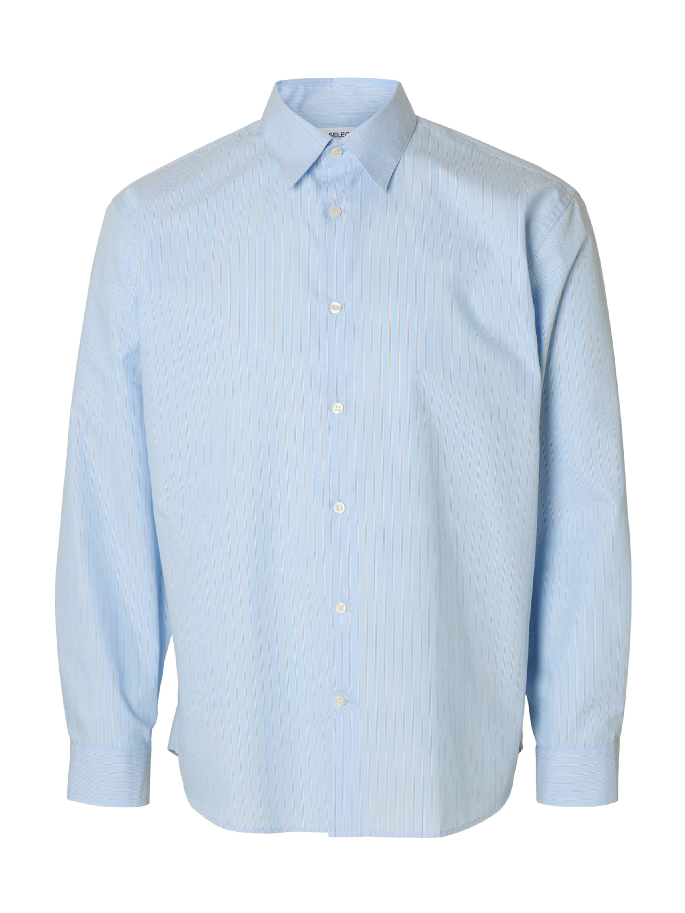 SELECTED - Comfort Fit Camisa 'SLHBen' em azul: frente