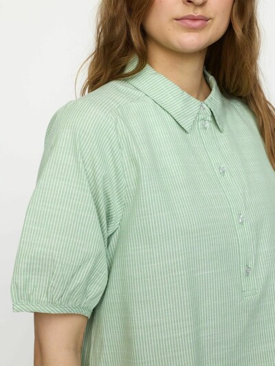 Soft Rebels Pusero 'Ebbi' värissä vihreä / valkoinen, Tuotenäkymä