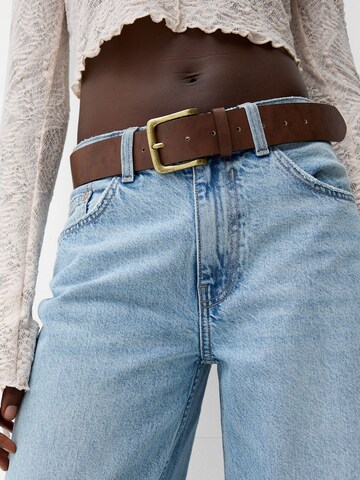 Ceinture Bershka en marron