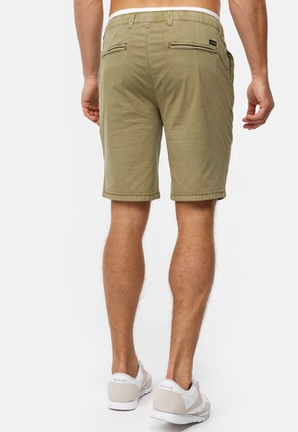 Regular Pantalon 'San' INDICODE JEANS en vert