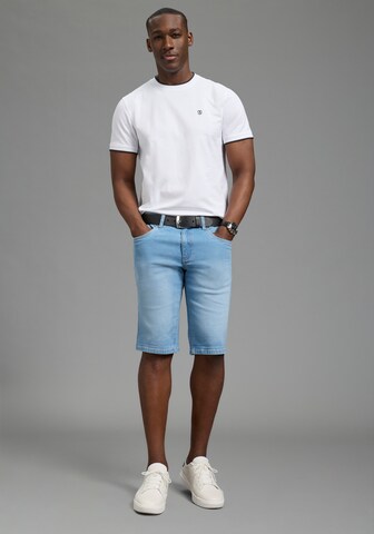 DELMAO Regular Jeans in Blue