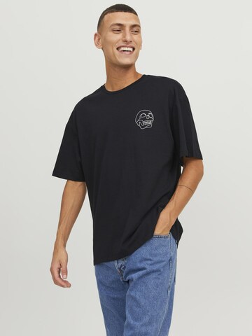 JACK & JONES Shirt in Zwart: voorkant