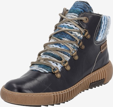 JOSEF SEIBEL Veterlaarsjes 'Maren 06 84606' in Blauw: voorkant